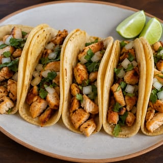 5 Chicken Taco Order / Pollo Tacos