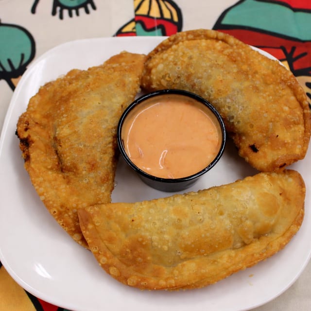 3 Chicken Empanadas.