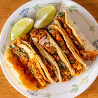 5 Al Pastor Tacos Order