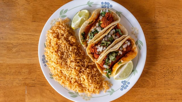 Birria Taco Meal.