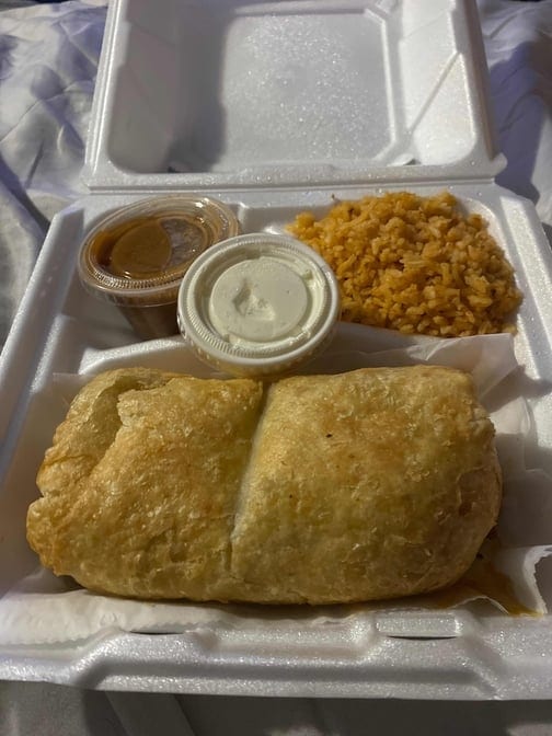 Chimichanga Chicken.